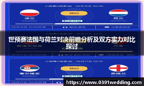 世预赛法国与荷兰对决前瞻分析及双方实力对比探讨